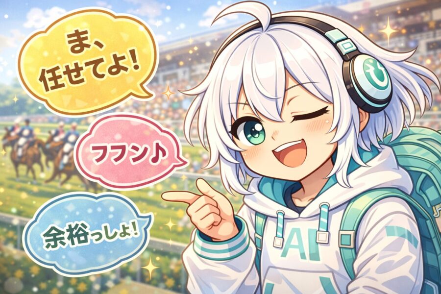 自信満々な様子