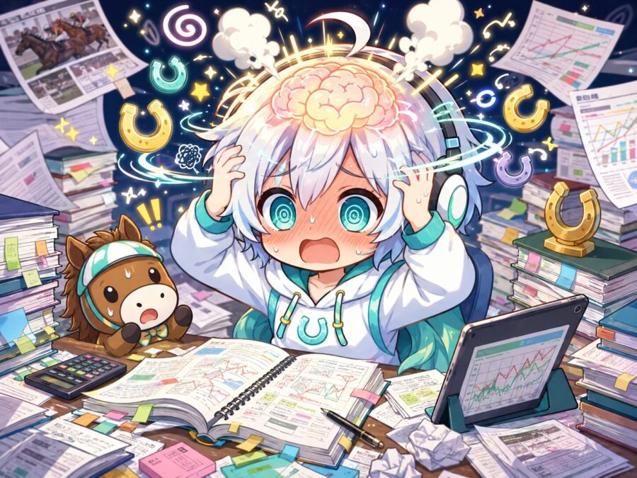 頭がパンクする様子