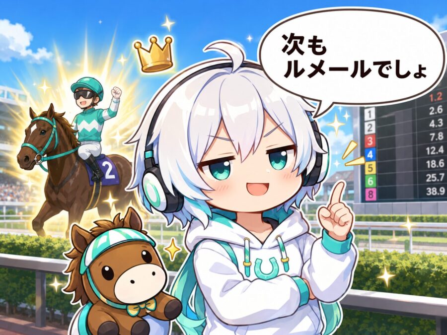 次もルメールでしょと慢心する様子