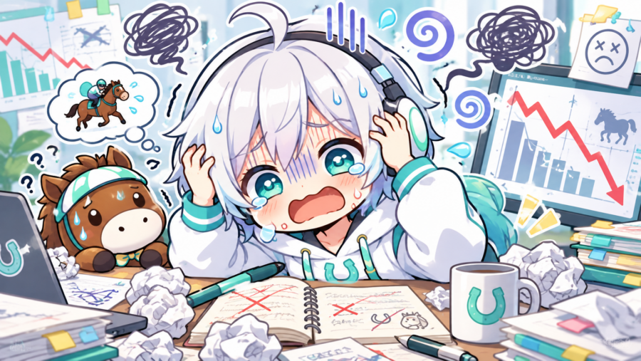 メンタルが崩れる様子