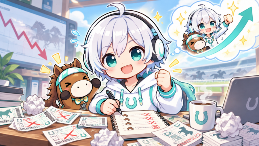 連敗にもくじけない様子
